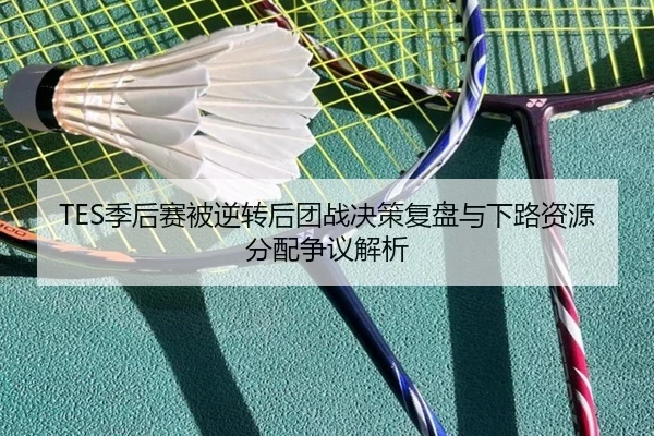 TES季后赛被逆转后团战决策复盘与下路资源分配争议解析 | odsports